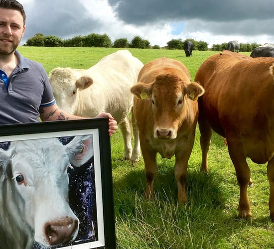 'Down' on the farm - how one artist takes inspiration from the land