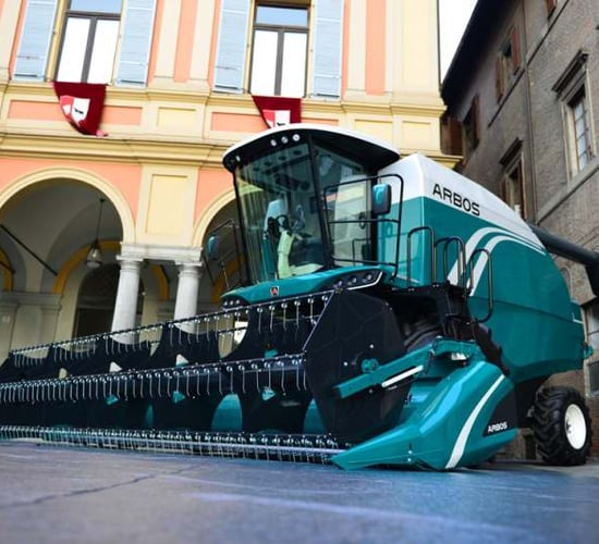 Check out this 'Chinese' combine, with an Italian twist