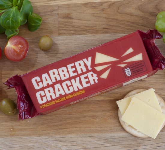 Cheese comp 'crackers' for Carbery cheddar