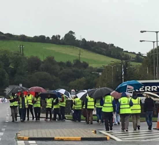 Strike action underway at Kerry Group plant in Listowel