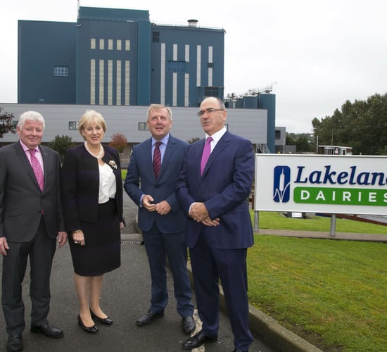 Lakeland Dairies unveils 'one of Europe's largest milk powder plants'