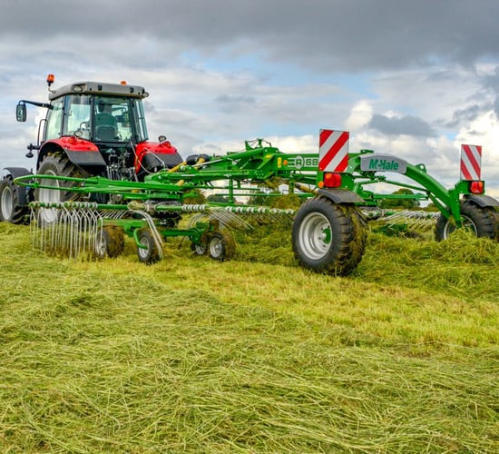 It's official: McHale's new rake touches down...at the 'Ploughing'