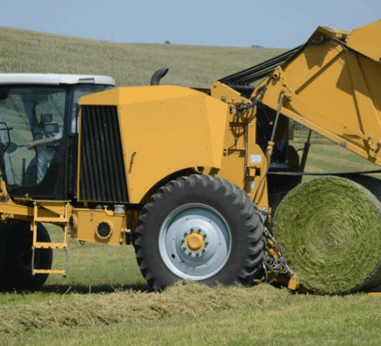 Self-propelled round baler arrives: It's a reality