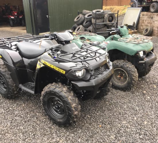 Quads and trailer stolen from dealership