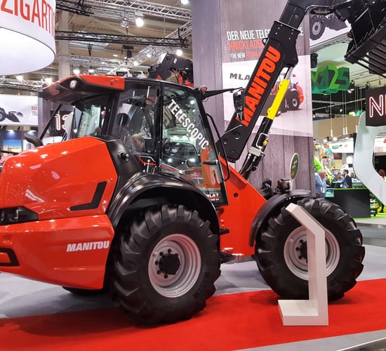 Pics: Up close with Manitou’s new, pivot-steer telehandler