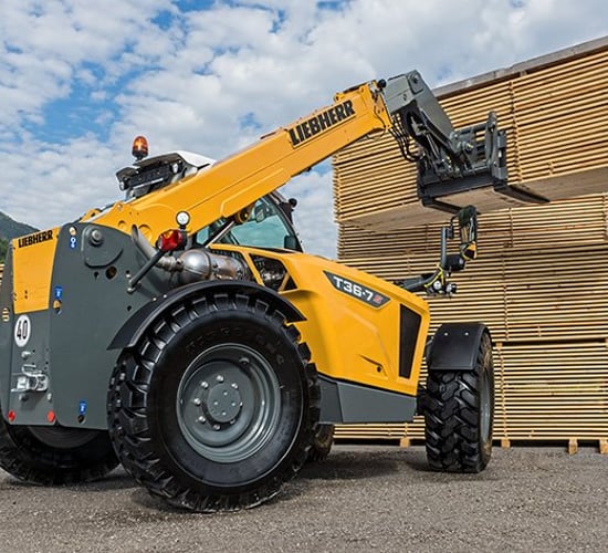 Latest Liebherr telehandlers to get a 'Claas' makeover?