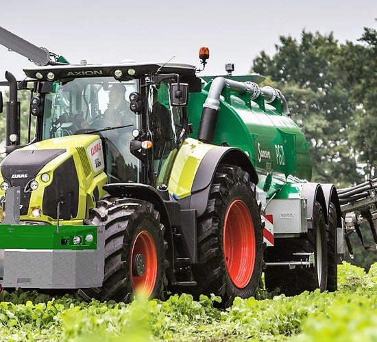 Heavy-duty, front-mounted filler boosts slurry throughput