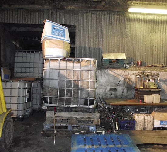 Pics: Alcohol worth nearly €500,000 seized by Revenue in farm building raid