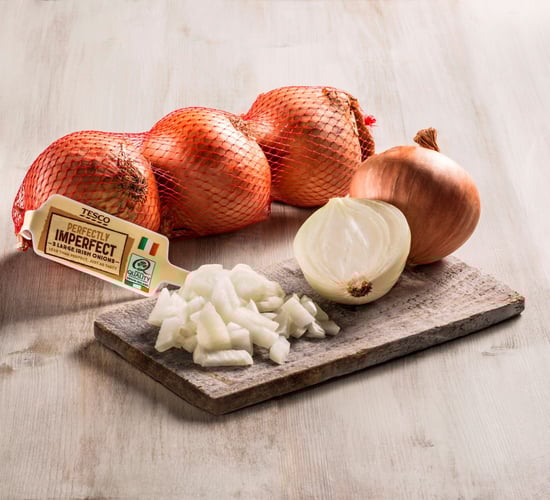 Tesco saves 300t of 'perfectly good' onions from going to waste