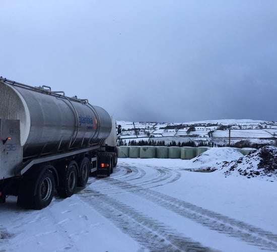 Dairy farmers: Make plans for milk collection in colder weather