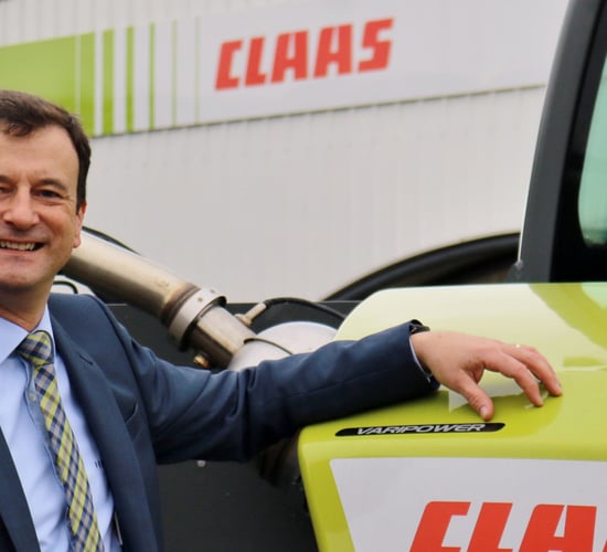 Edenderry man on his way to the top of the 'Claas'