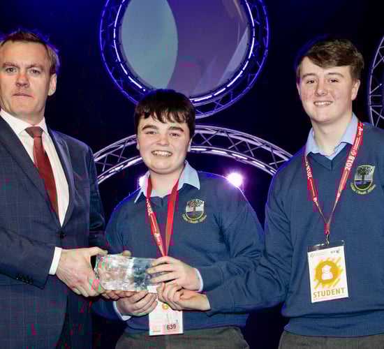 Wicklow students' trailer gate project takes farm safety prize