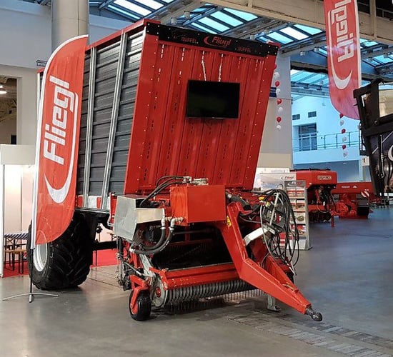 New 'unload-on-the-move' silage wagon gets international outing