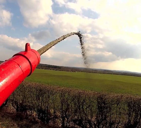 Severe penalties for spreading slurry with a rain gun