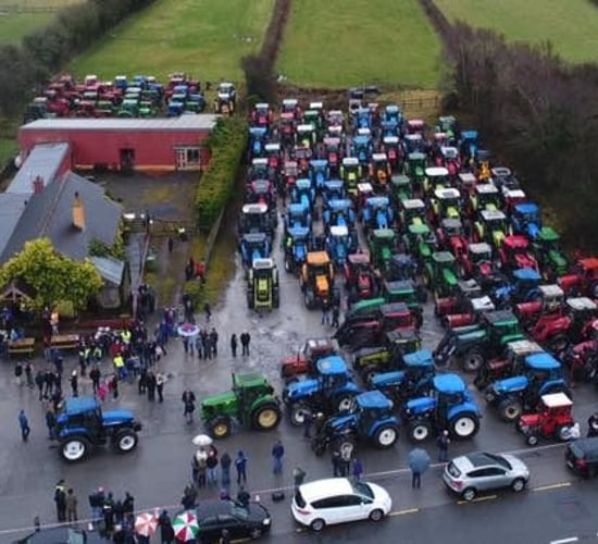 Video: 120 tractors turn out to raise funds for Cystic Fibrosis Ireland
