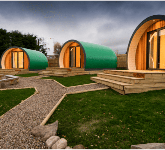Pod company seeks farming partners for 'glamping' initiatives