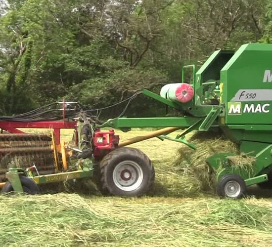 One-pass raking and baling: What is the best approach?
