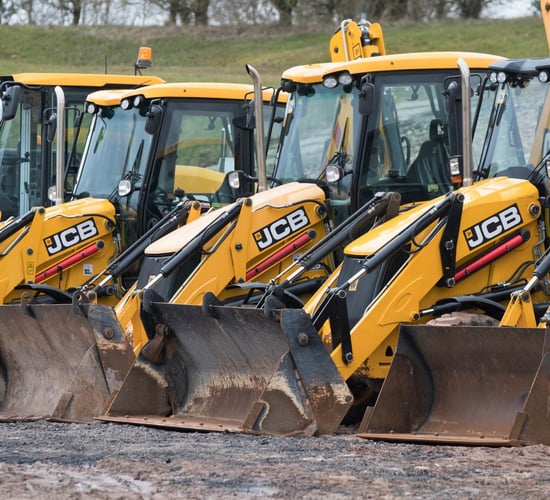 Auction report: JCB backhoe and tracked machine fleet goes 'under the hammer'