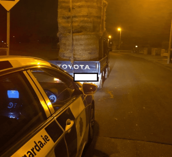 Unsecured bales spell trouble for disqualified driver