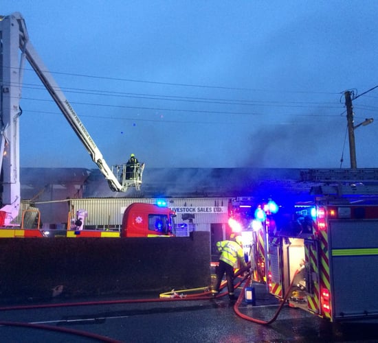 Fire fighters battling 'large blaze' at Tipperary mart