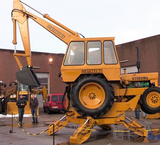 The age-old backhoe that can turn on a six-pence