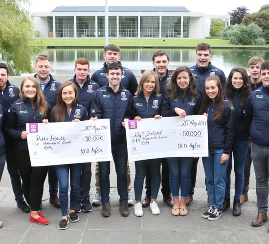 Agri students raise record-breaking €60,000 for chosen charities