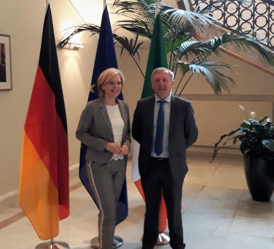 'CAP must be protected': Creed meets German Minister for Agriculture