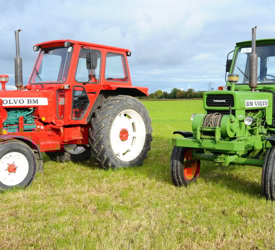 Classic corner: Two ex-army sibling tractors spotted in Co. Offaly