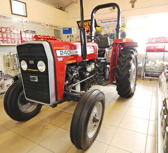 Trade focus: The tractor 'trapped' in Kerry that trades parts to the world