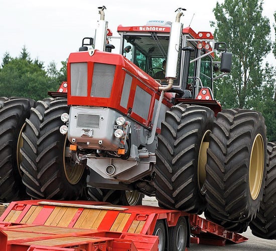 Was this Europe's 'strongest' wheeled tractor...at one time?