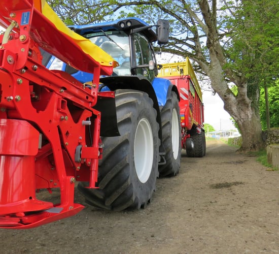 Machinery rolls into Gurteen College to prep for 'Grass & Muck'