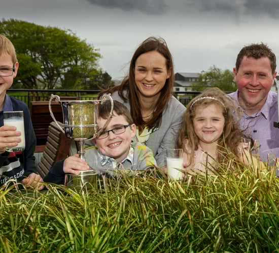 Donegal dairy farmer unveiled as Aurivo Milk Supplier of the Year