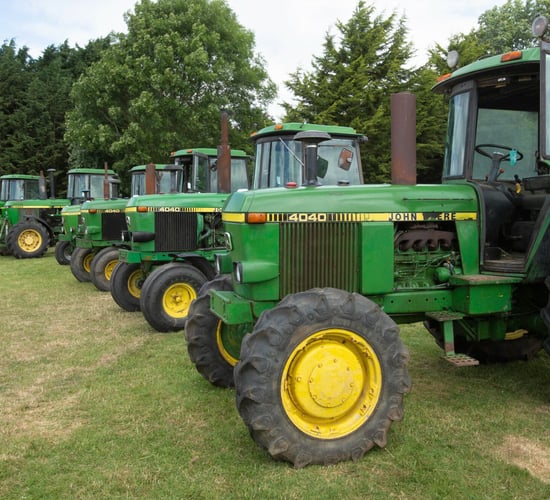 Auction report: A bargain...or was this line-up simply too 'Deere'?