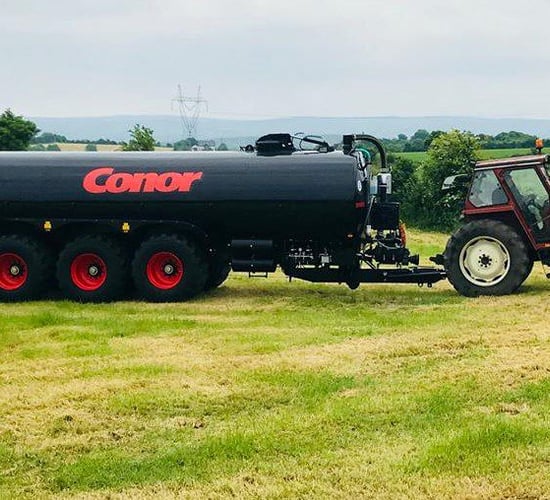 Check out this massive 5,500-gallon slurry tanker...in Clare