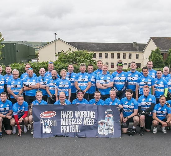 Gear-shifting Glanbia crew completes 300km cycle for charity