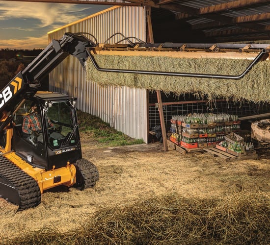 A tracked, telescopic skid-steer loader: Is this a practical farming tool?