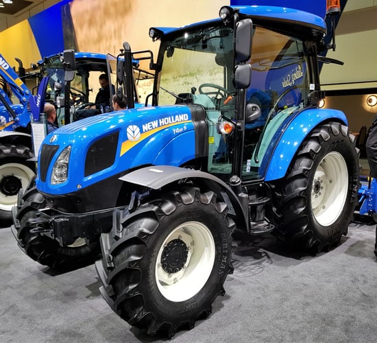 New tractor sales in the UK on the increase