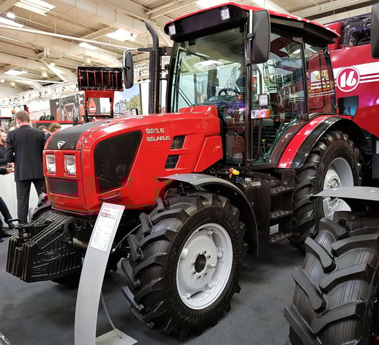 '1 in every 10 tractors in the world is from Belarus'
