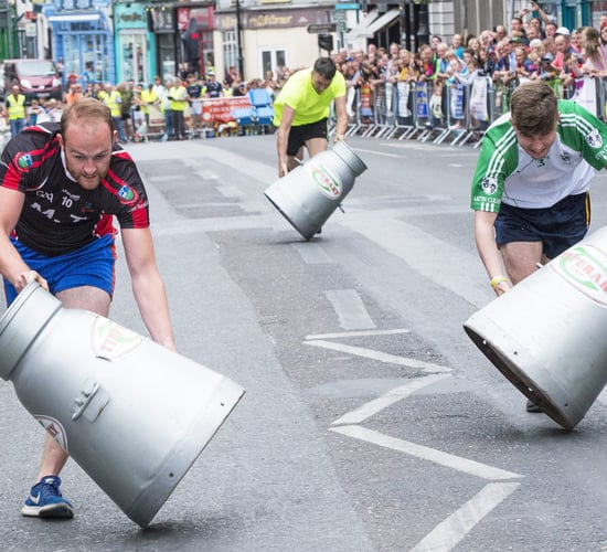 Good times 'rolled' at this year's All-Ireland milk churn finals