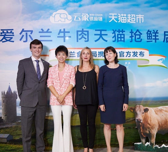 Irish beef for sale on China’s largest online supermarkets