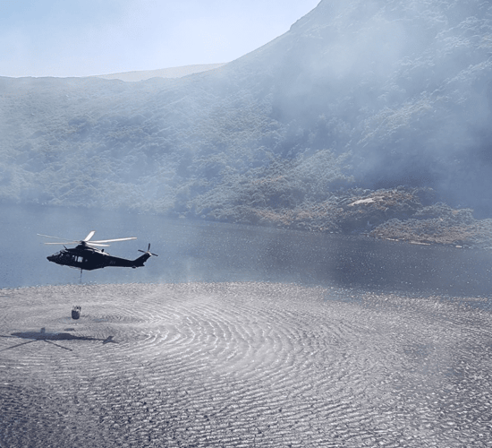 Irish Air Corps called in to assist with NI gorse blaze