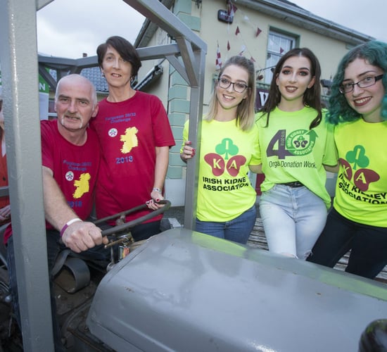 32-county trip for organ donor awareness - on a Ferguson 20