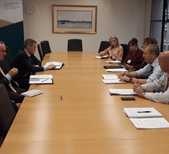 Creed discusses drought plans with commissioner and banks