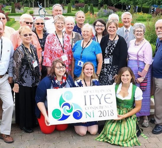 International Farm Youth Exchange delegates' diamond gathering at Greenmount