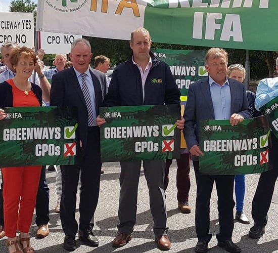 Cavan authorities rule out use of CPOs in greenway project