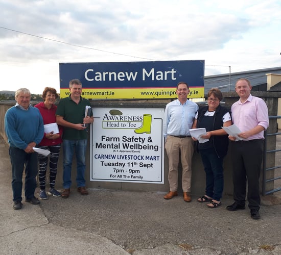 'Grown men shed tears': Carnew mart's Awareness Head to Toe