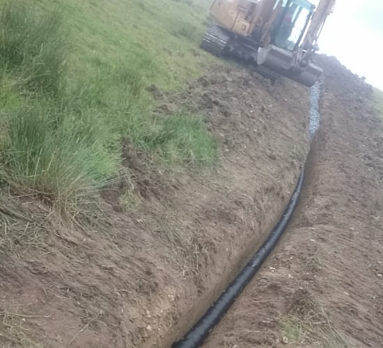 Drainage work must deliver over a prolonged period of time
