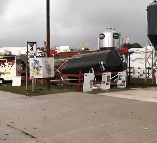 Video: Extent of damage revealed at 'Ploughing' site