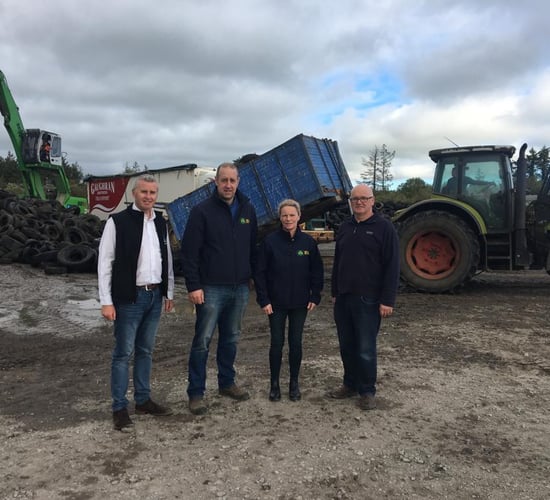 Farm tyre bring centres recycled 'around 500,000 car tyres'