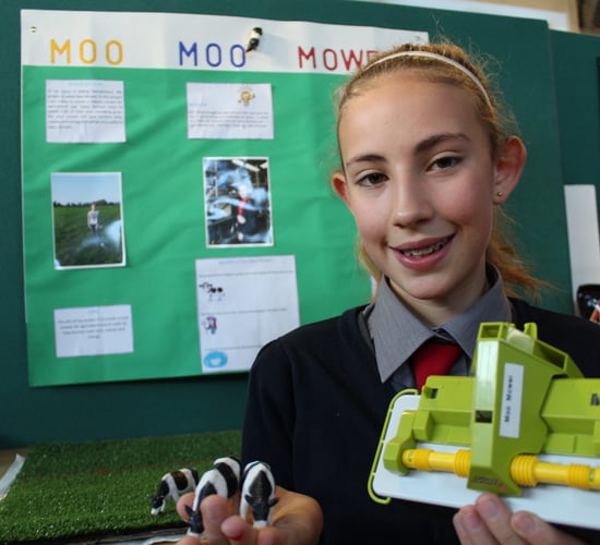 Primary school pupils' agri innovation praised